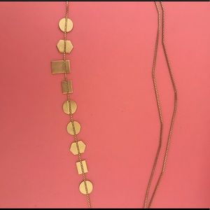 Madewell geometric necklace